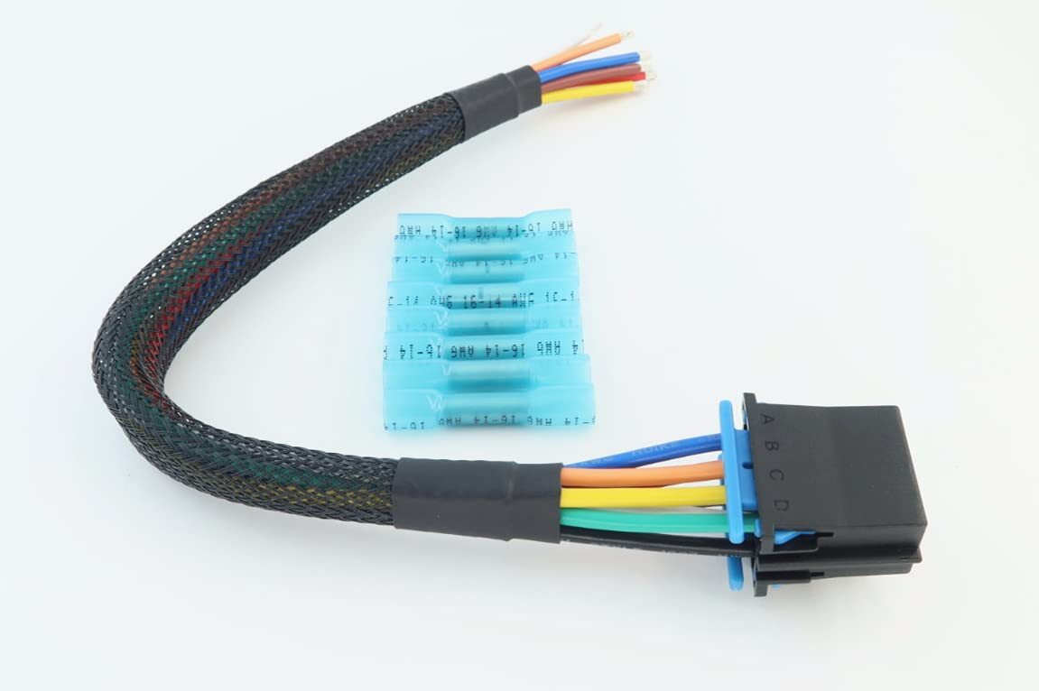 AC Heater Climate Fan Speed Control Replacement Plug Connector Wire Harness