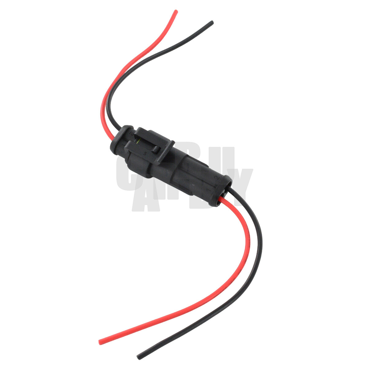 10 Sets 2-Pin Way Car Waterproof Male Female Electrical Wire Connector Plug Kit