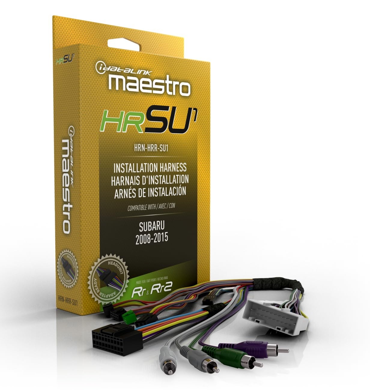 Idatalink Maestro HRN-HRR-SU1 T-Harness for Select Subaru Vehicles 2008-15,…