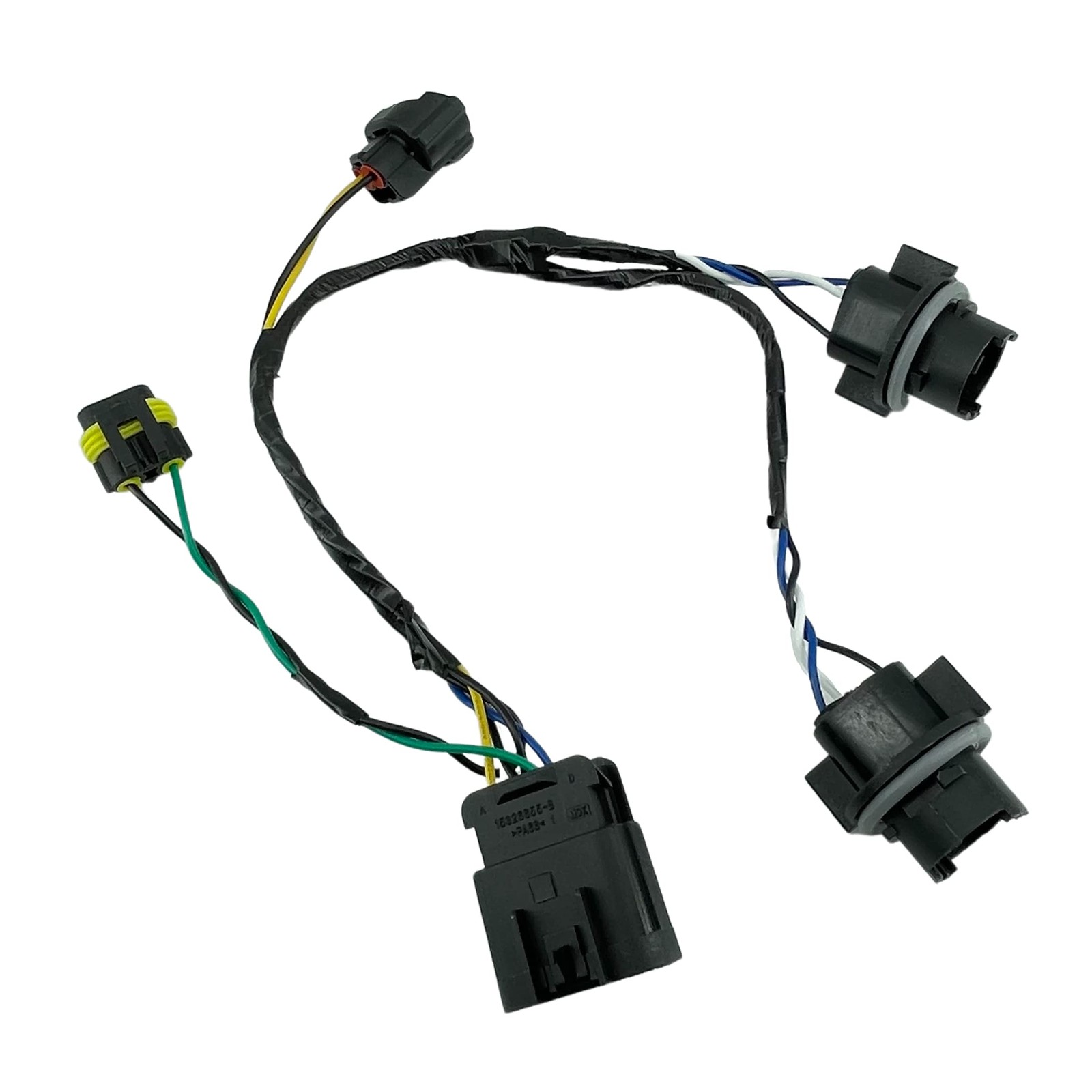 Headlight Wiring Harness For 08-14 Chevrolet Silverado 1500 2500HD 3500HD, 2 Pcs