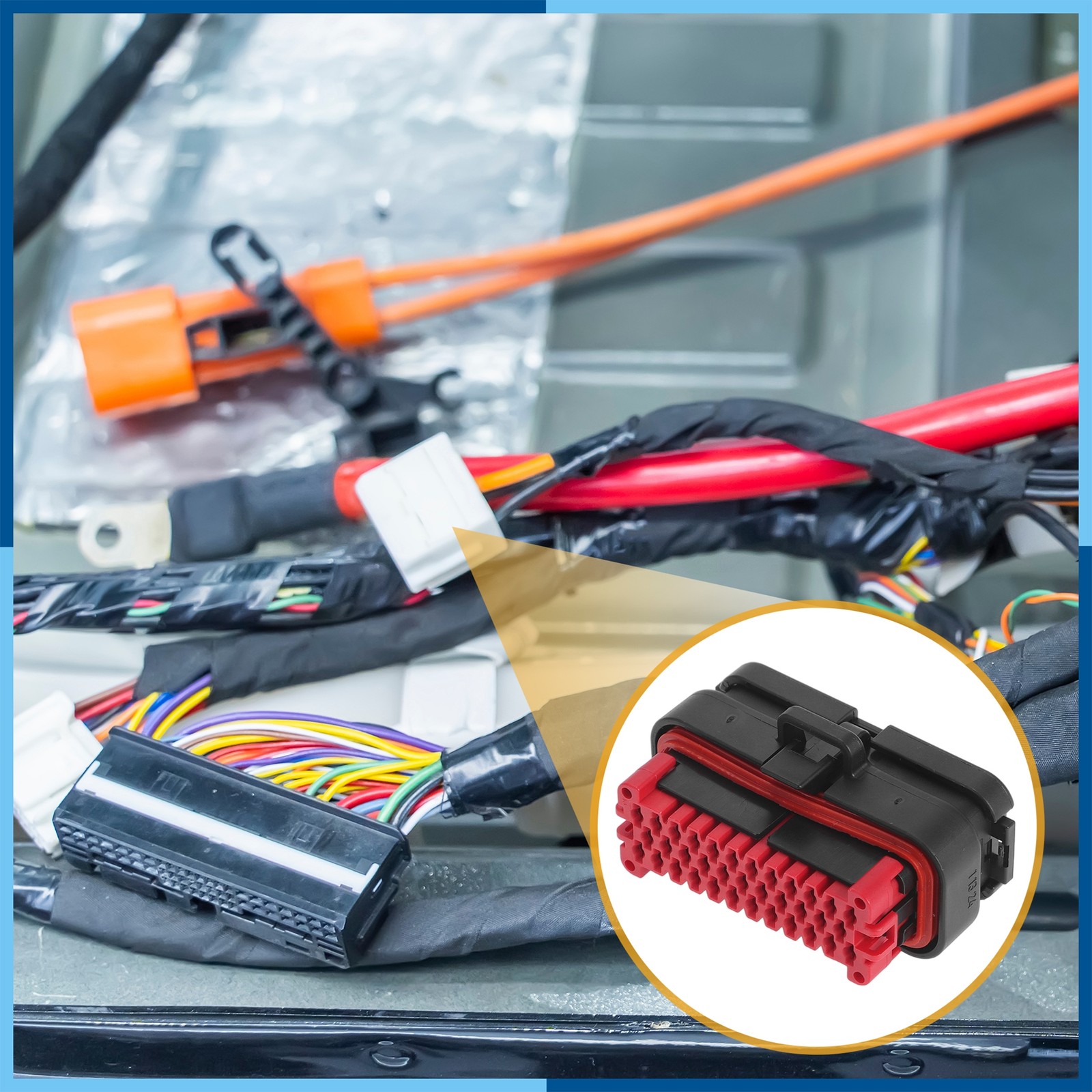 35 Pin Automotive ECU Connector Terminals Plug Socket Housing for auto Boat