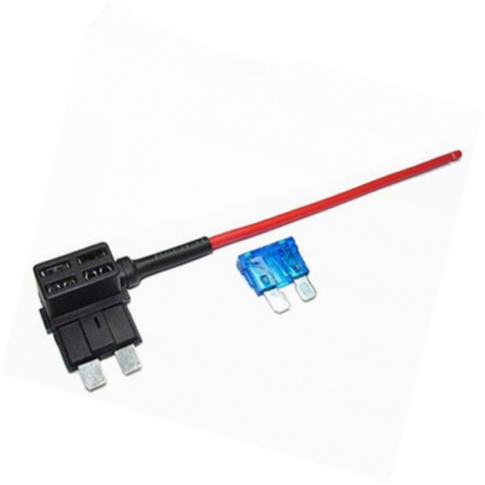 5PCS Car Add-a-circuit Fuse TAP Adapter Standard ATO ATC Auto Blade Fuse Holder