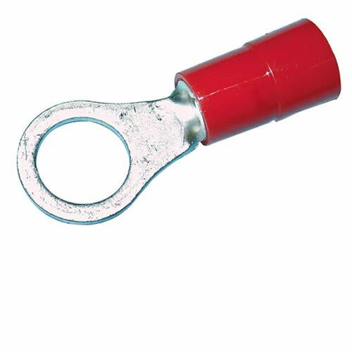 Ring Terminal Vinyl Insulated 3/8” RED 8 Gauge – 25PK