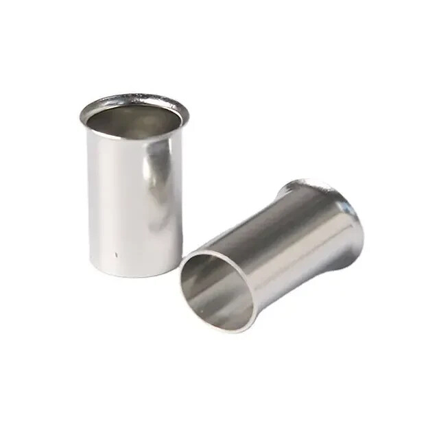 Lord of Bass 24PK 2/0 Gauge Uninsulated Wire Ferrules Crimp Tinned Copper
