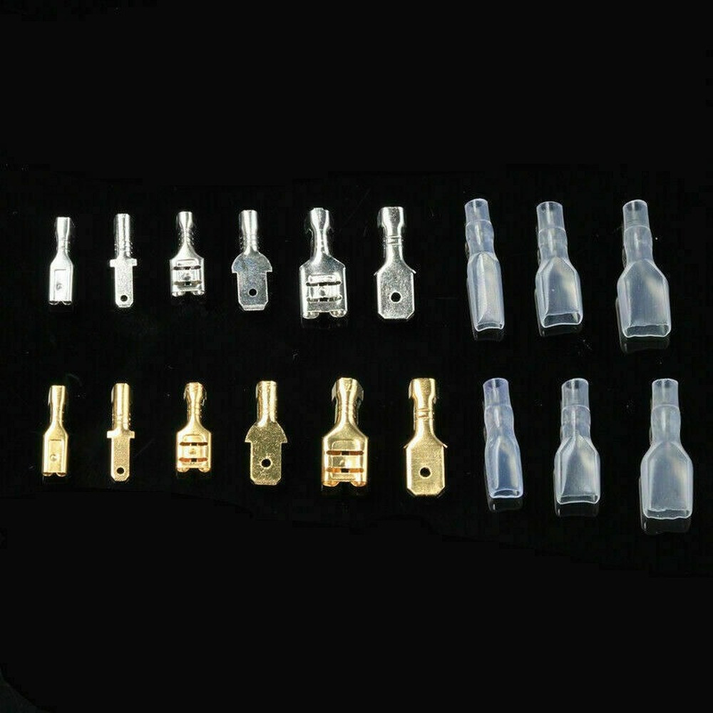 540X Assorted Insulated Crimp Spade Terminals Electrical Wire Connector Kit Set