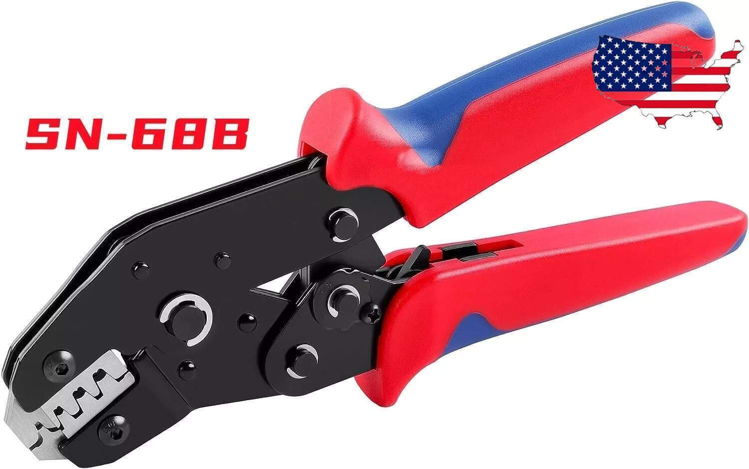 1pcs SN-68B Crimping Plier Crimper Tool 0.25-1.5mm² for all Terminal