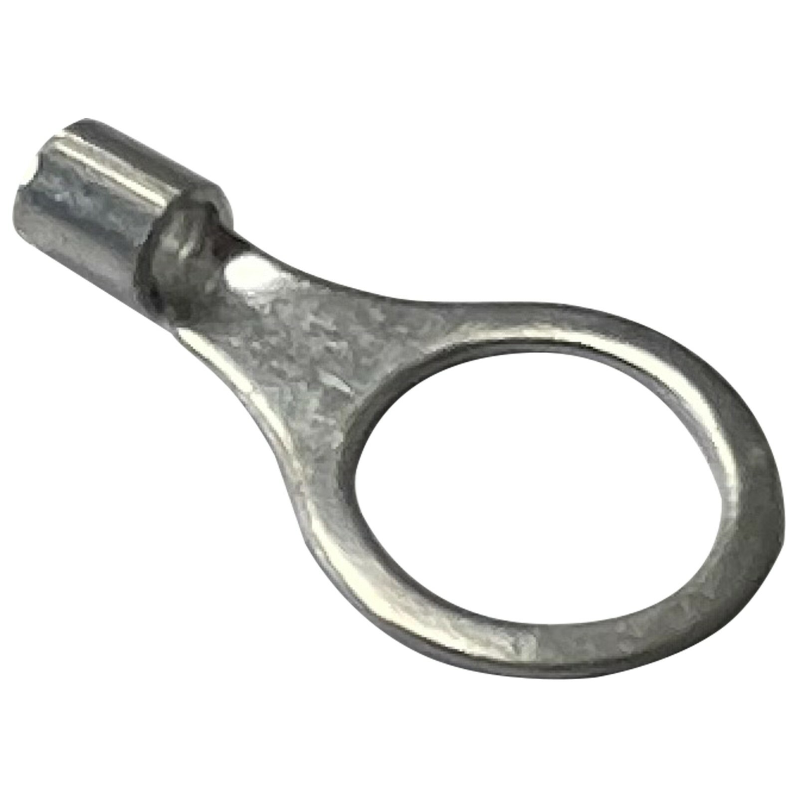 100 Pcs Non-Insulated Ring Connector 12-10 Gauge 1/2″ Stud Wire Connector – USA