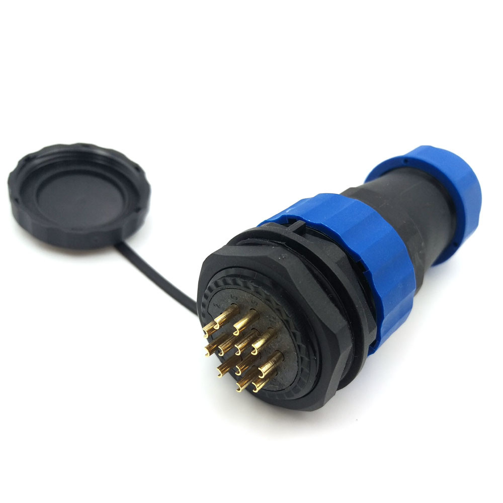 SD28 IP68 12pin Industrial Electrical Wire Connector Plug Socket,Aviation Plug