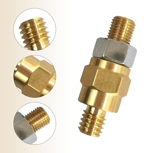 2 PCS Side Post Battery Terminal Adapter, 3/8″ – 16 Coarse and 3/8″ – 24 Fine