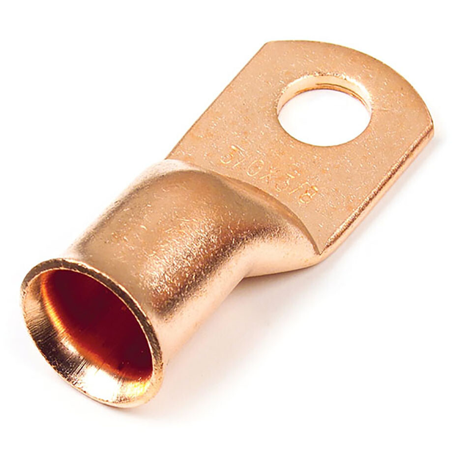 Tinned & Copper Lug Ring Terminal Butt Connector Lot – 8 to 4/0 Gauge – USA Made