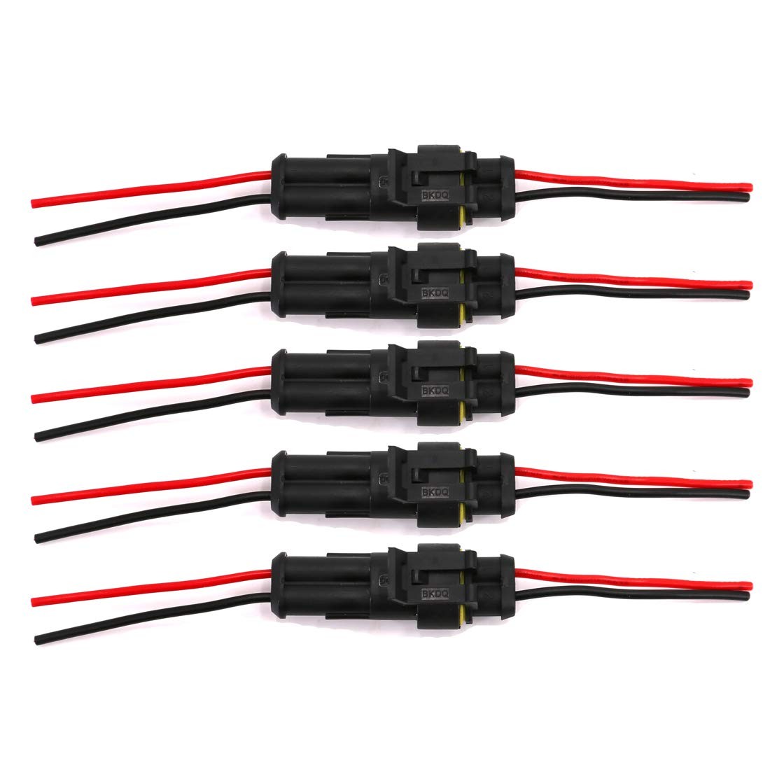 2 Pin Way 16 AWG Waterproof Electrical Wire Connector Plug Automotive Wire Conne