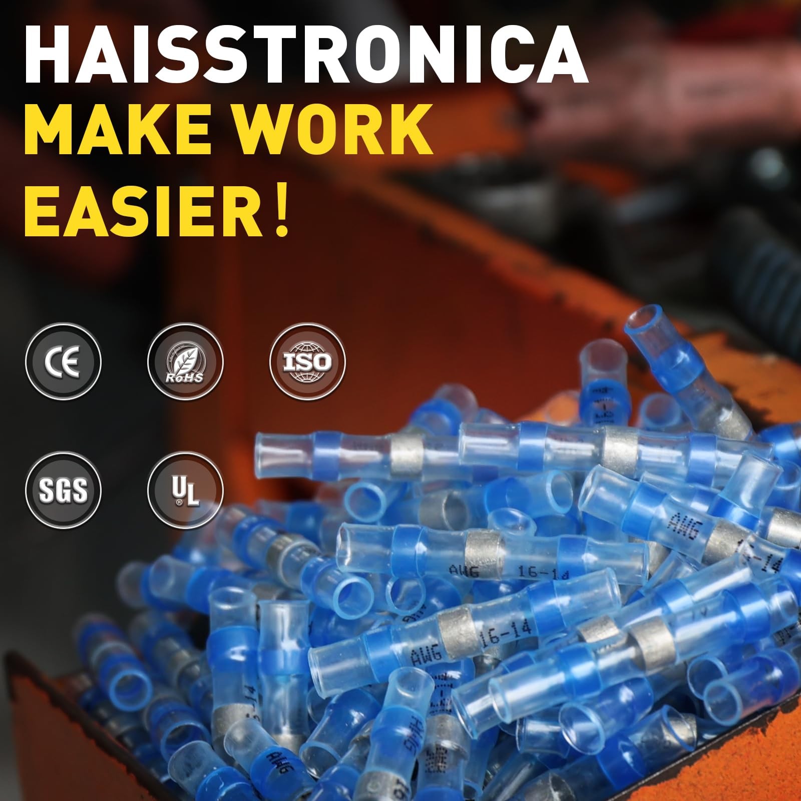 180PCS Solder Seal Wire Connectors-haisstronica Heat Shrink Solder Wire