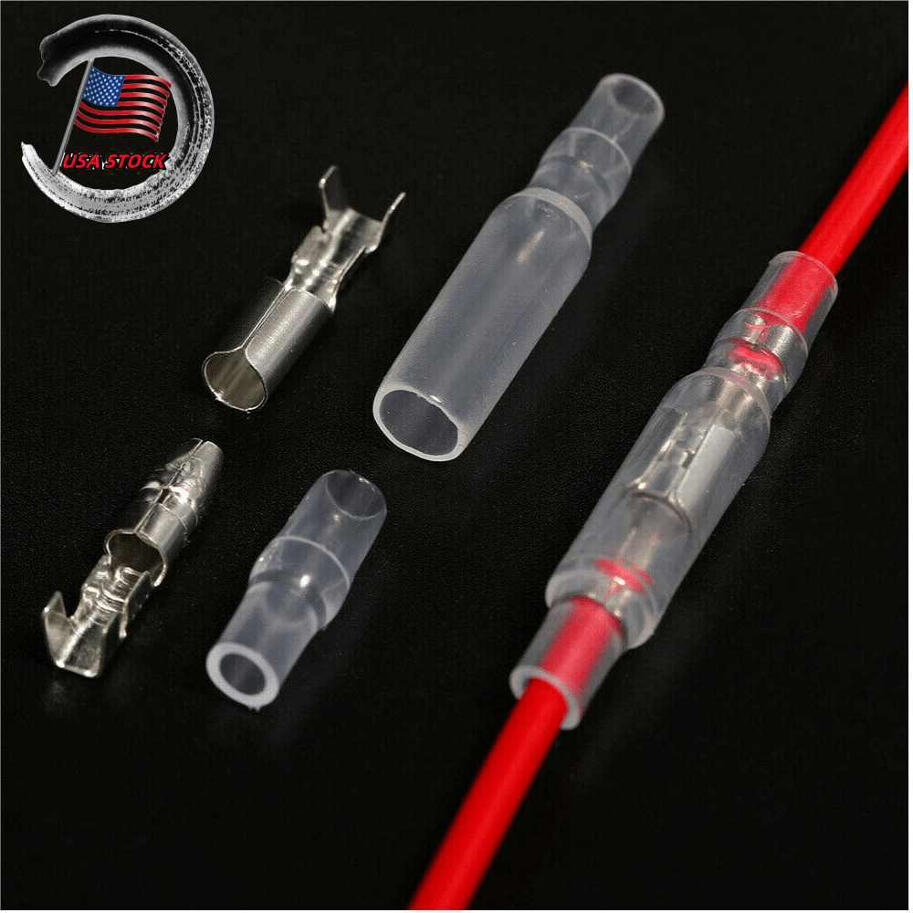 4.0mm Bullet Terminal Car Electrical Wire Female Male Connector 200/600PCS