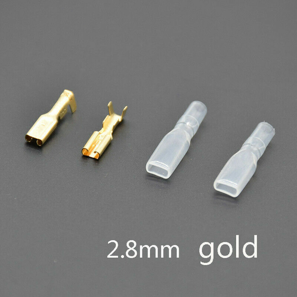 Assortment Terminals Set Electrical Wire Crimp Connectors Male Female Spade