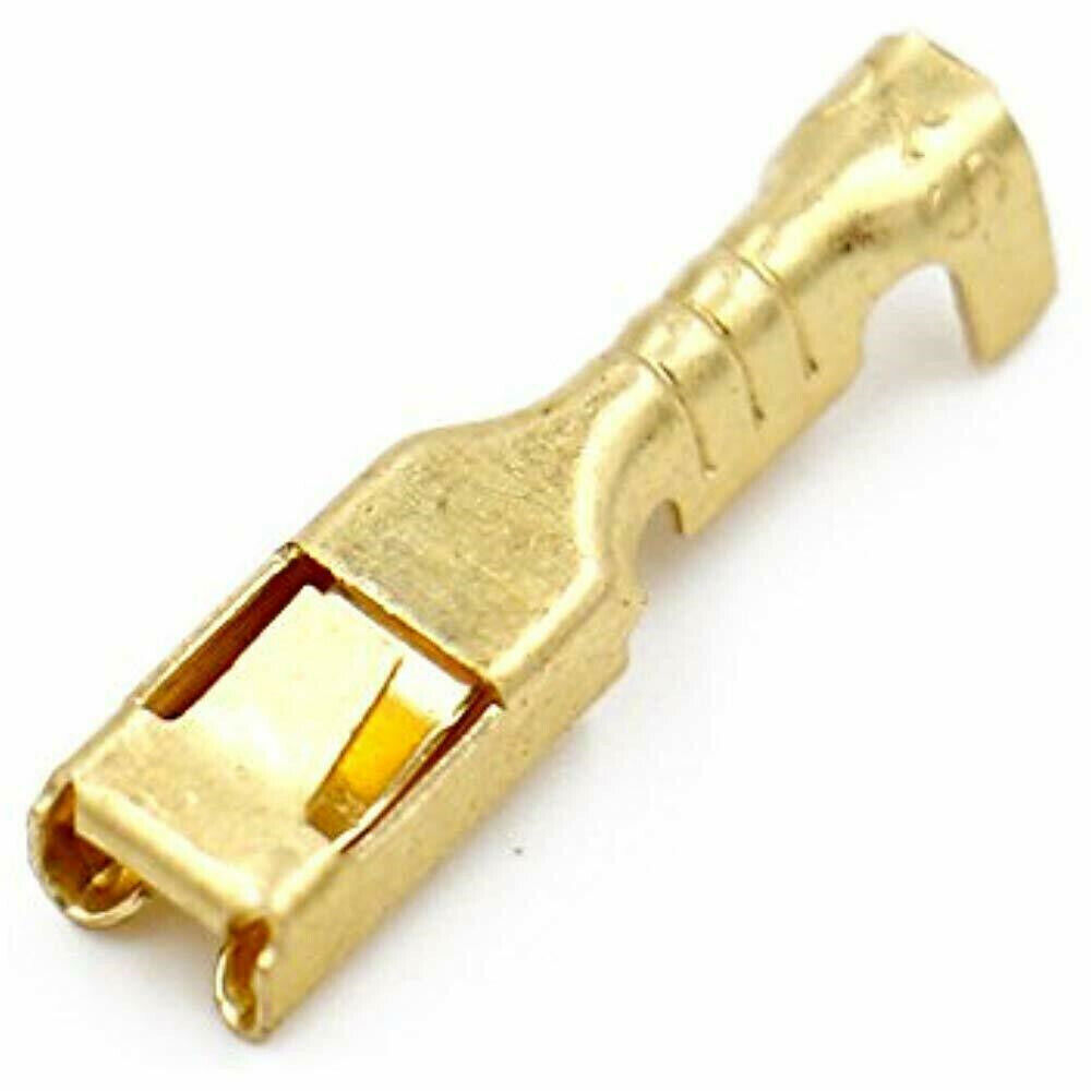 2.8mm Non Insulated Female Spade Quick Splice Crimp Terminals Connector 50PCS