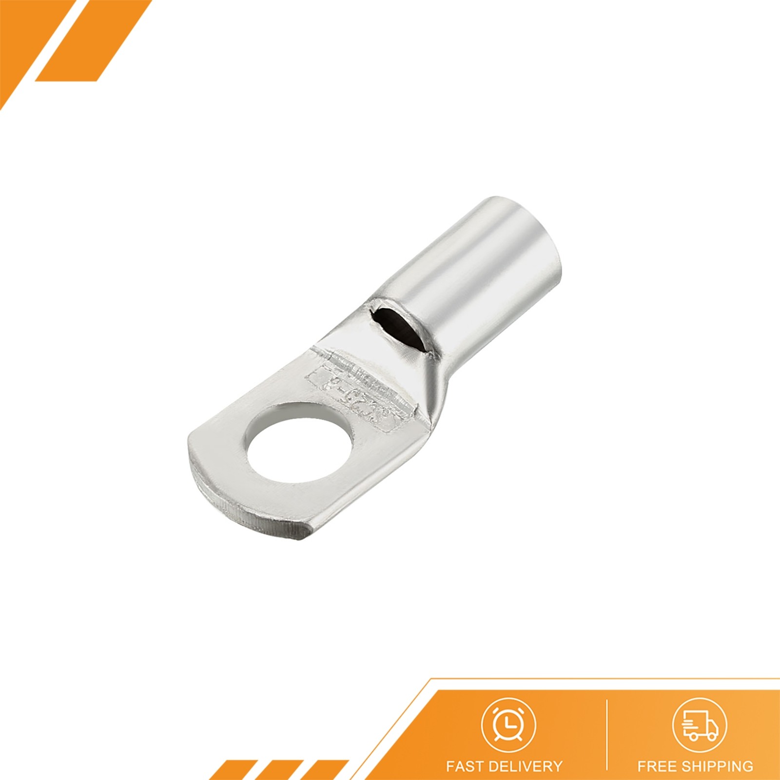 50Pcs SC25-8 Non-Insulated U-Type Copper Crimp Terminals 25mm2 Wire Connectors