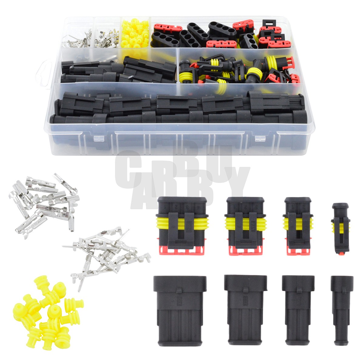 352x Waterproof Car Electrical Connector Terminals Automotive Wire Plug 1234 pin