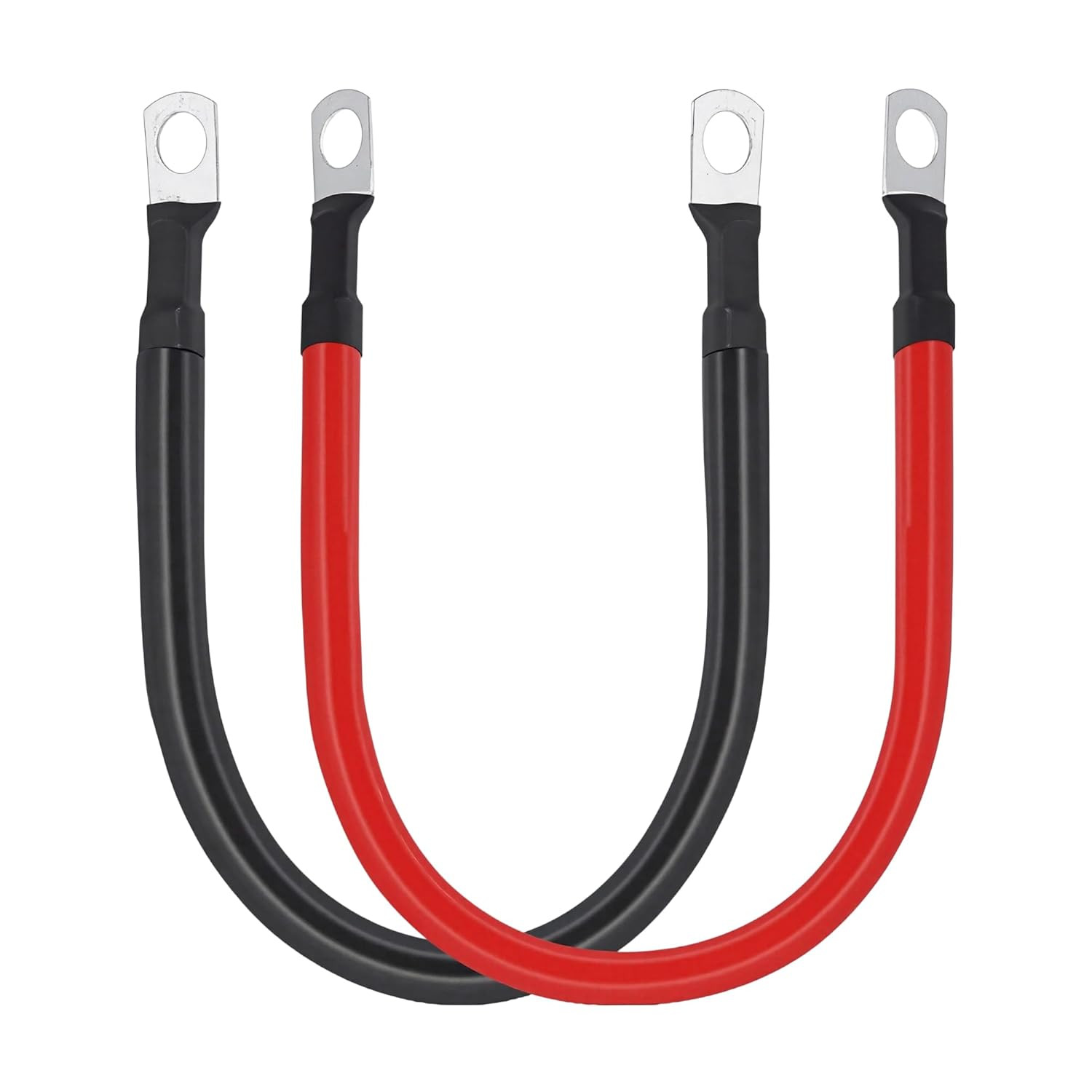 A ABIGAIL 2 AWG Battery Cable 2Gauge Pure Copper Battery Inverter Cables with 5/