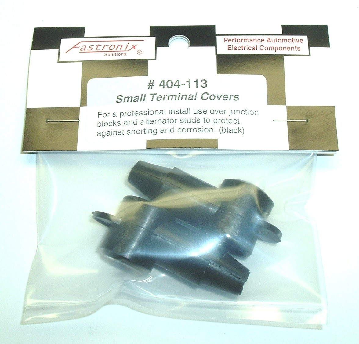 Fastronix 5/16″ – 1/4″ Stud Terminal Cover 2 Pack (Black)