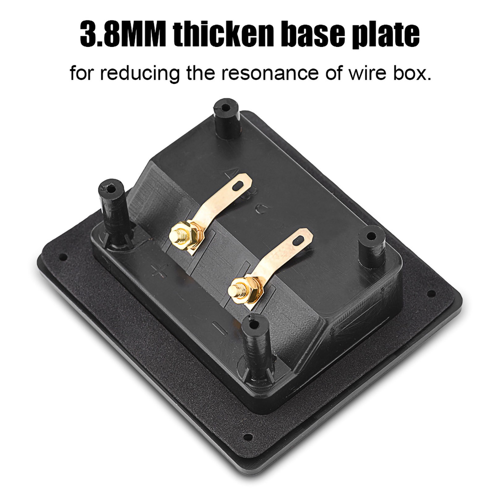 Acoustic Component For Speaker Copper Binding Post Terminal Cable Connector Box