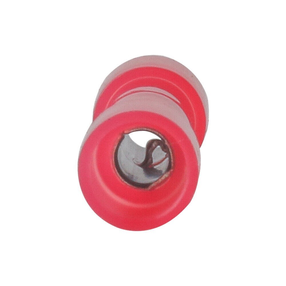 Pack 100/200pcs Nylon Insulated Butt Splice Connectors, Crimp Terminals, Copper
