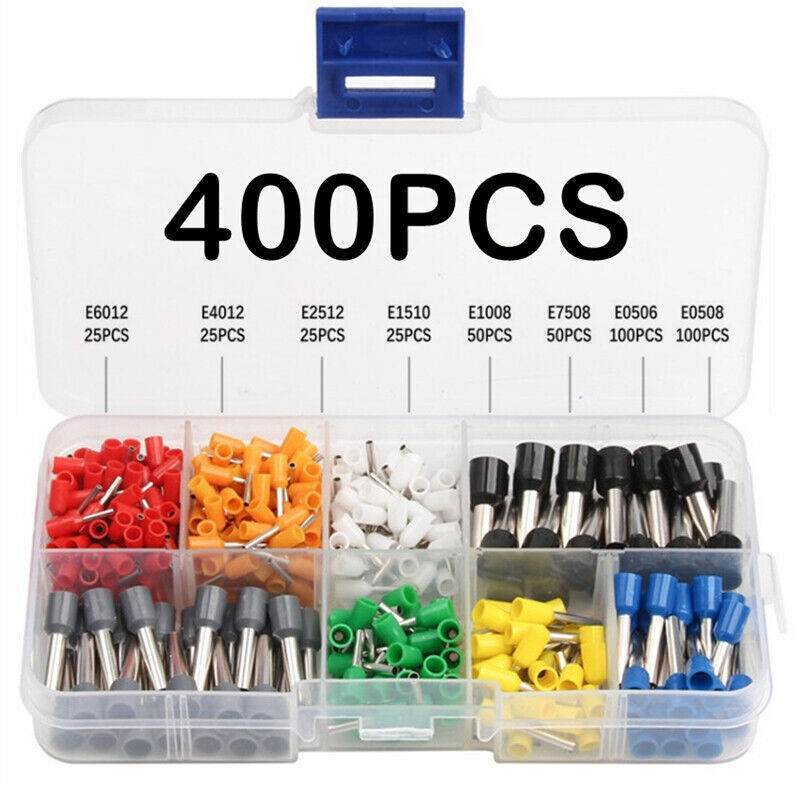Connectors Cord Wire Crimp Cable Pin End Bootlace Ferrule Terminals 400/2120PCS