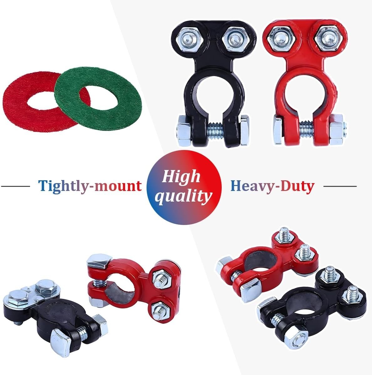 Rust-Resistant Battery Terminal Connectors – Universal Fit for All Vehicles
