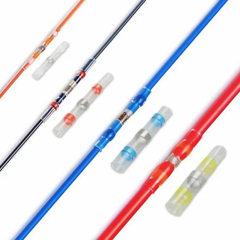 340/240PCS Solder Stick Waterproof Seal Sleeve Heat Shrink Butt Wire Connectors