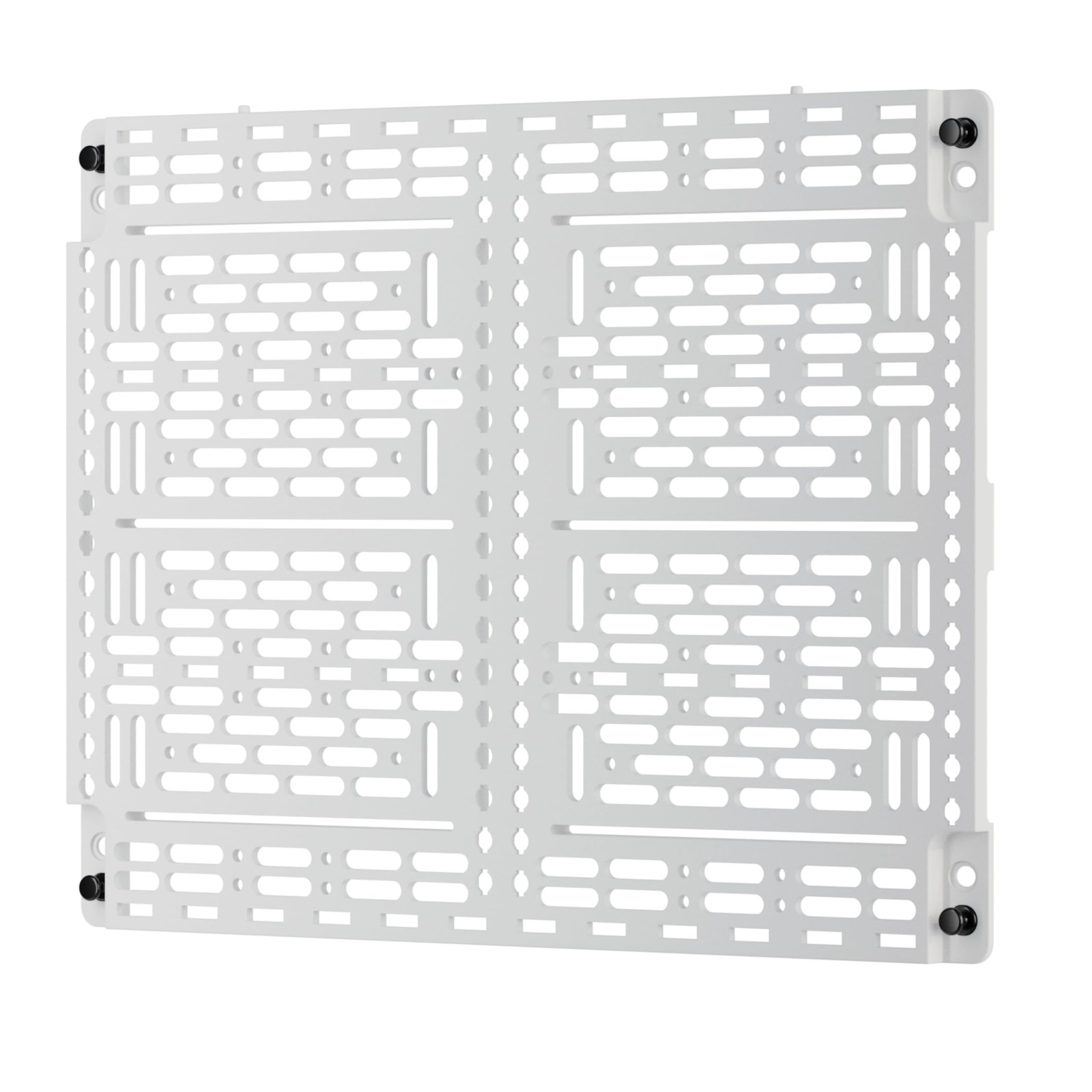 OnQ Universal Mounting Plate 10 Inch 2 Ratchet Clamps White AC1040F