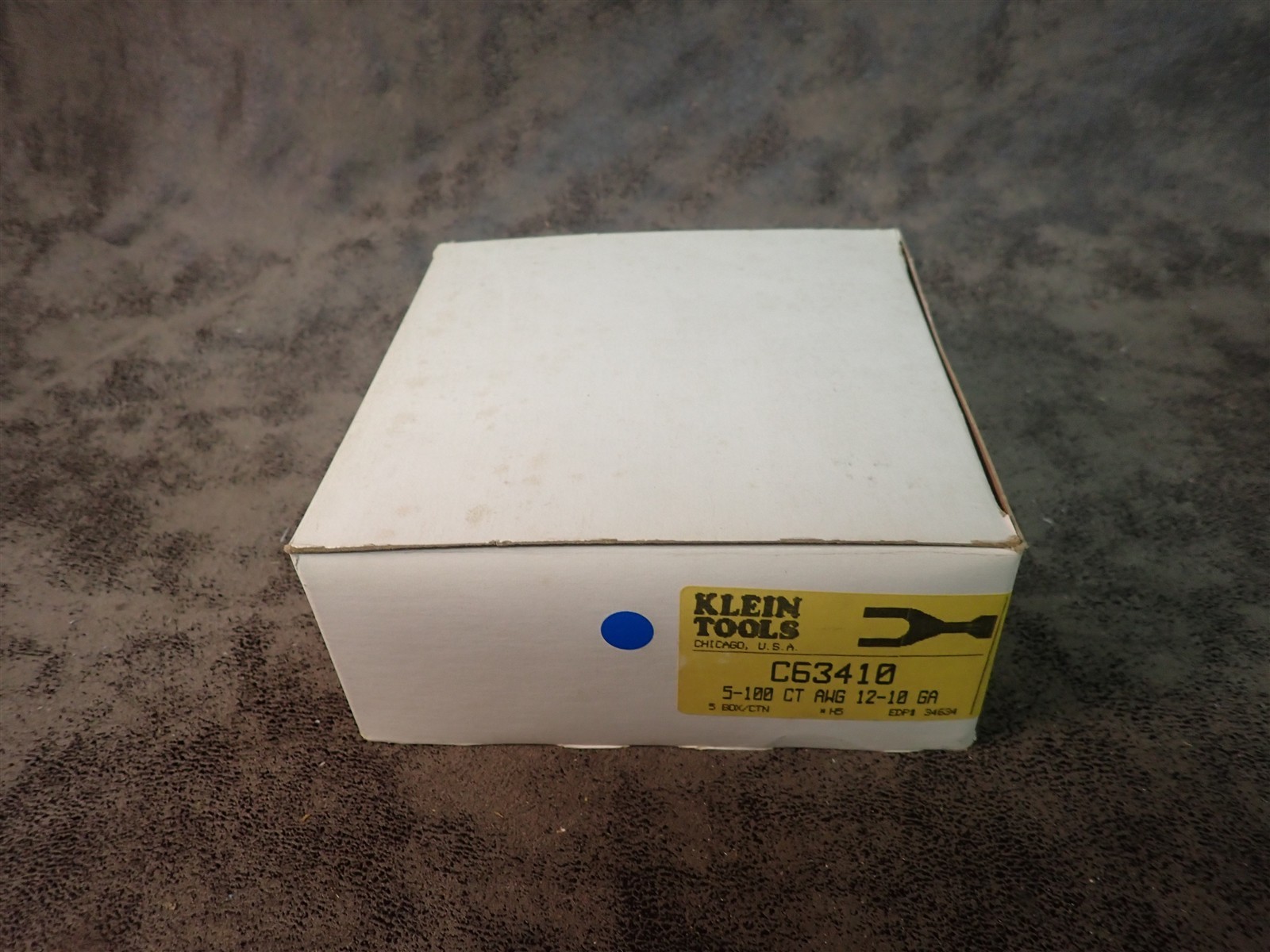 Klein/Vaco C63410 Insulated Spade Terminals 12-10 AWG, 5-100 Packs 500 Total G85