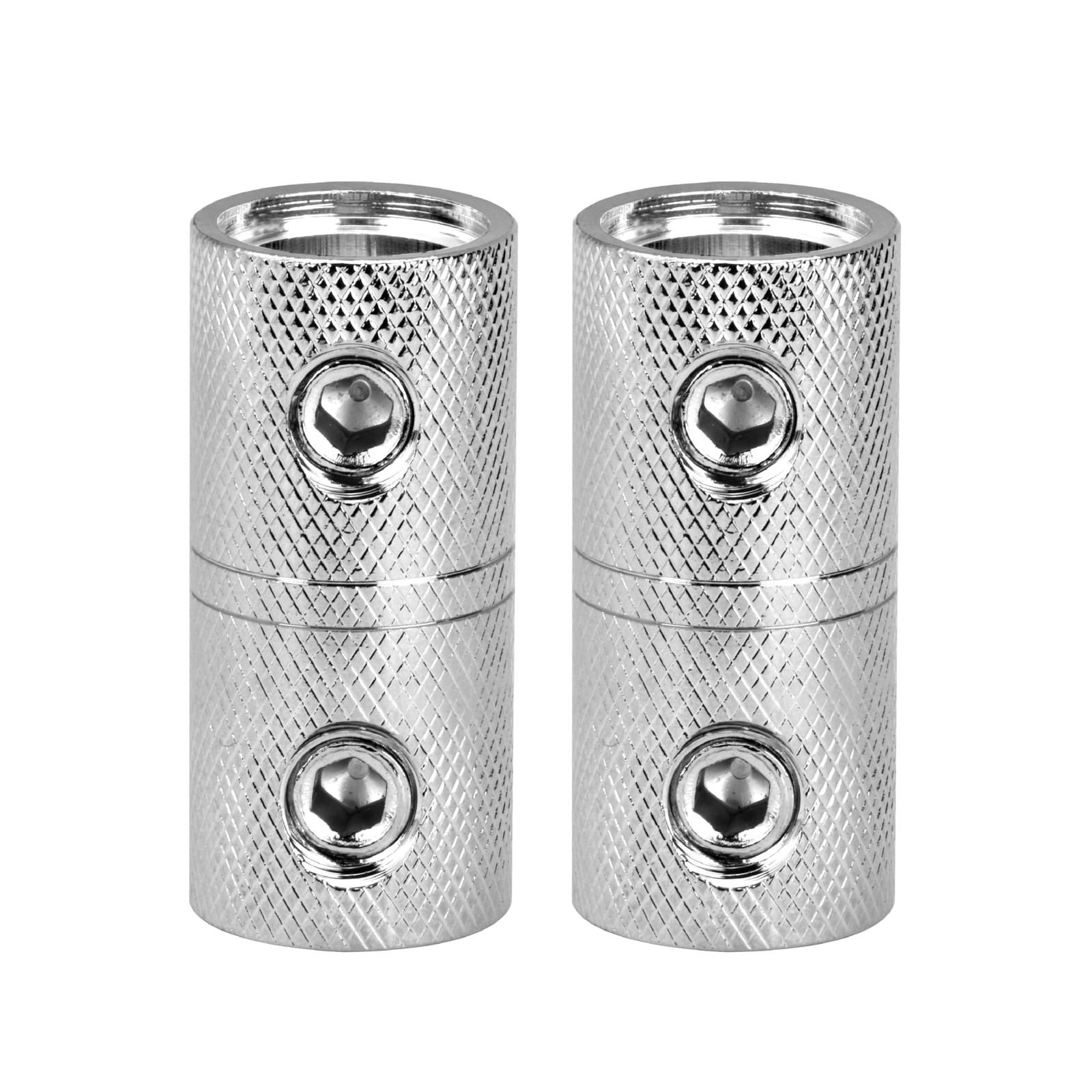 WCT0N-2 Wire Coupler Terminal Butt Connector With Set Screws 2 Pack (1/0 Gauge)