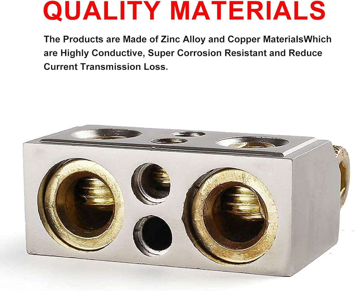 Conectores de Terminal de Batería, Compatibles con Cables 0/2/4/8/10 AWG