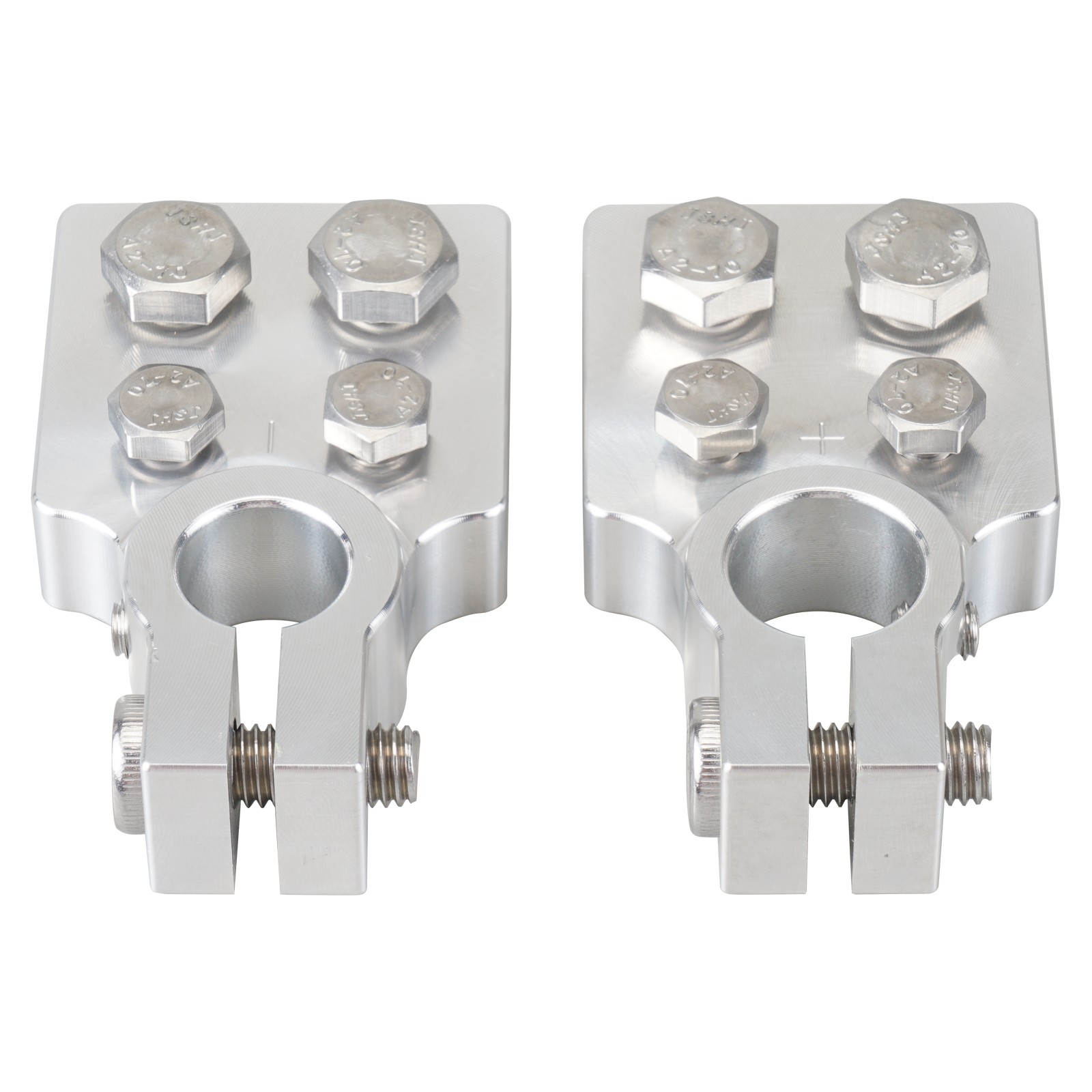 For SAE Post Style Batteries 4 Spot Flat Multi Connection Battery Terminals