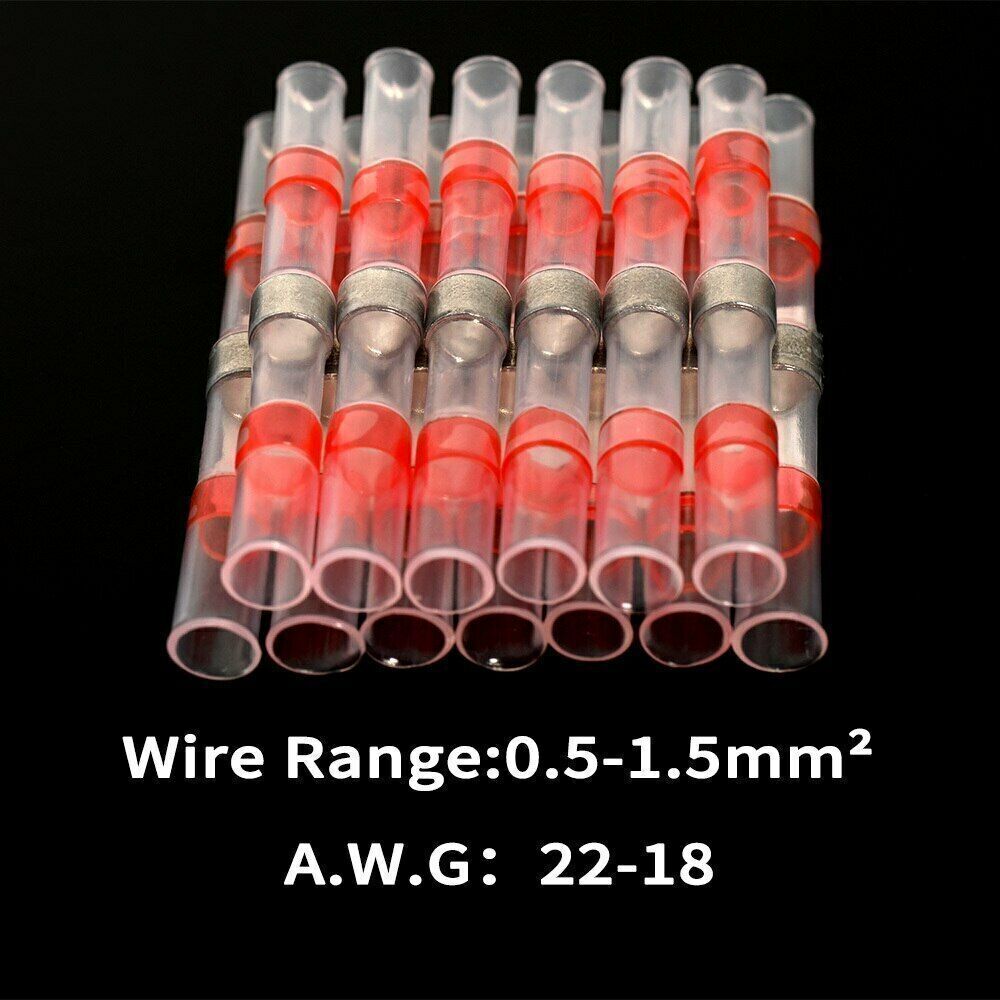 400/100x Seal Waterproof Solder Sleeve Heat Shrink Wire Connectors Terminal kits