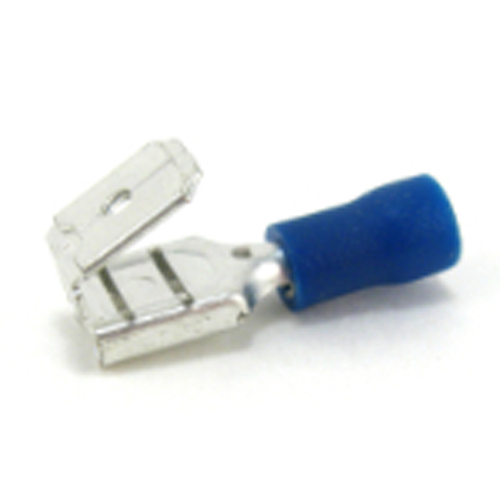 (50) Piggyback Electrical Quick Vinyl Disconnect (M/F) Terminal 16-14 ga. 1/4″