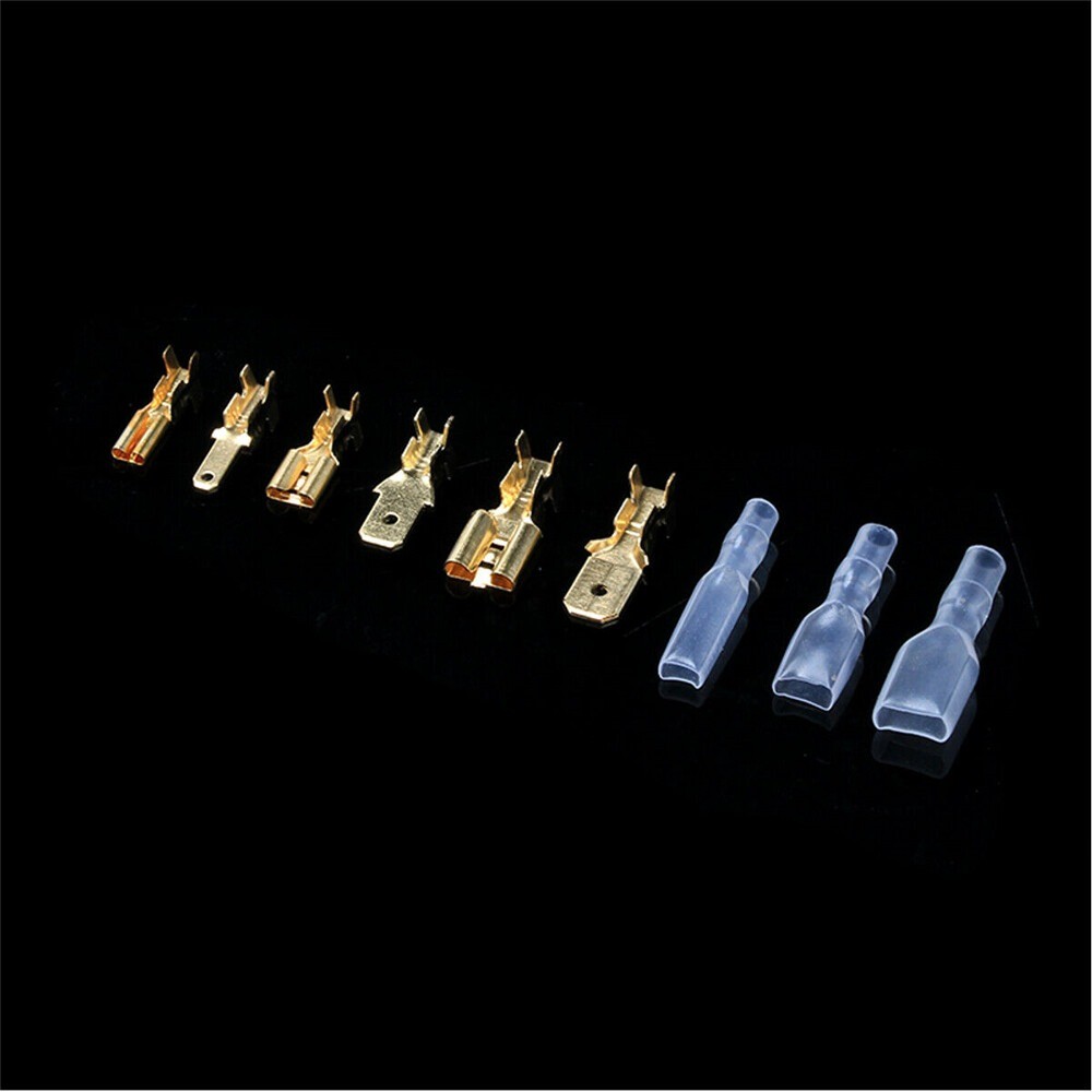 900PCS Male & Female Insulated Electrical Wire Terminals Crimp Spade Connectors