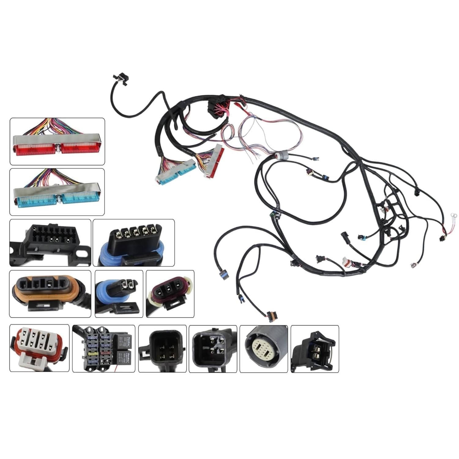 4L60E Engine Wiring Harness LS Swap Standalone Wire Compatible with GM DBC LS1 4