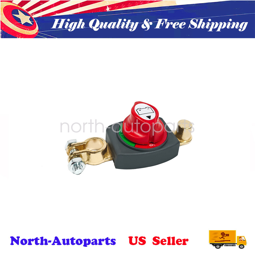 Disconnect Isolator 12-24V Battery Switch On-Off Battery Power Cut Master Switch