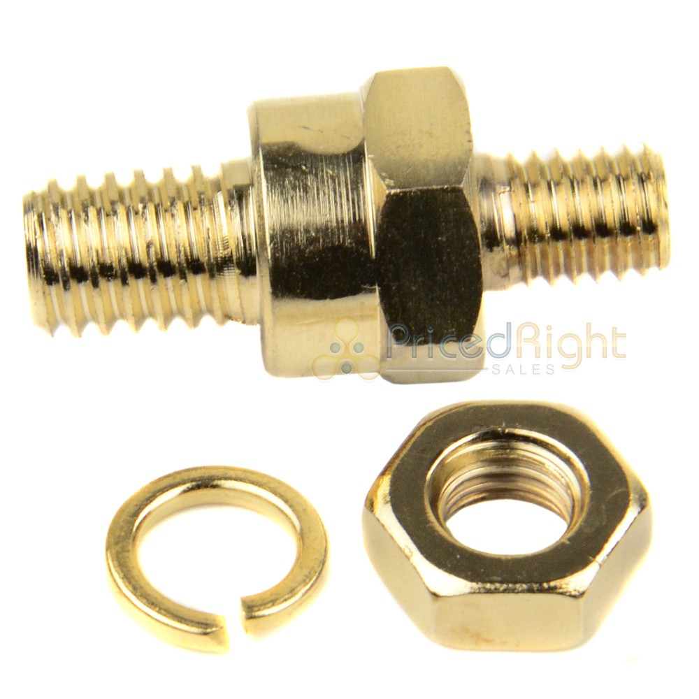 GM Short Battery Side Post Terminal Tap Extender GMC Mount Quality Gold Plated