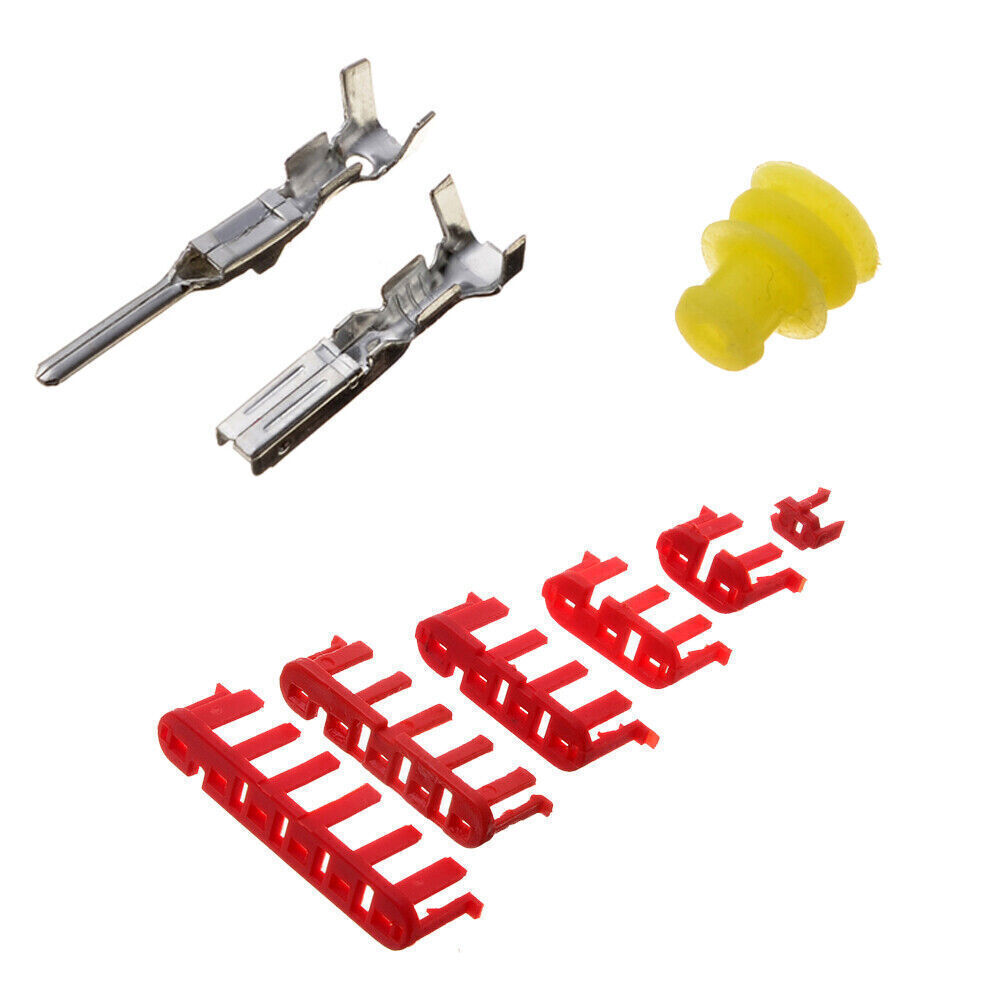 240Pcs Car Motorcycle Auto Electrical Wire Connector Plug Terminal Blade Fuse