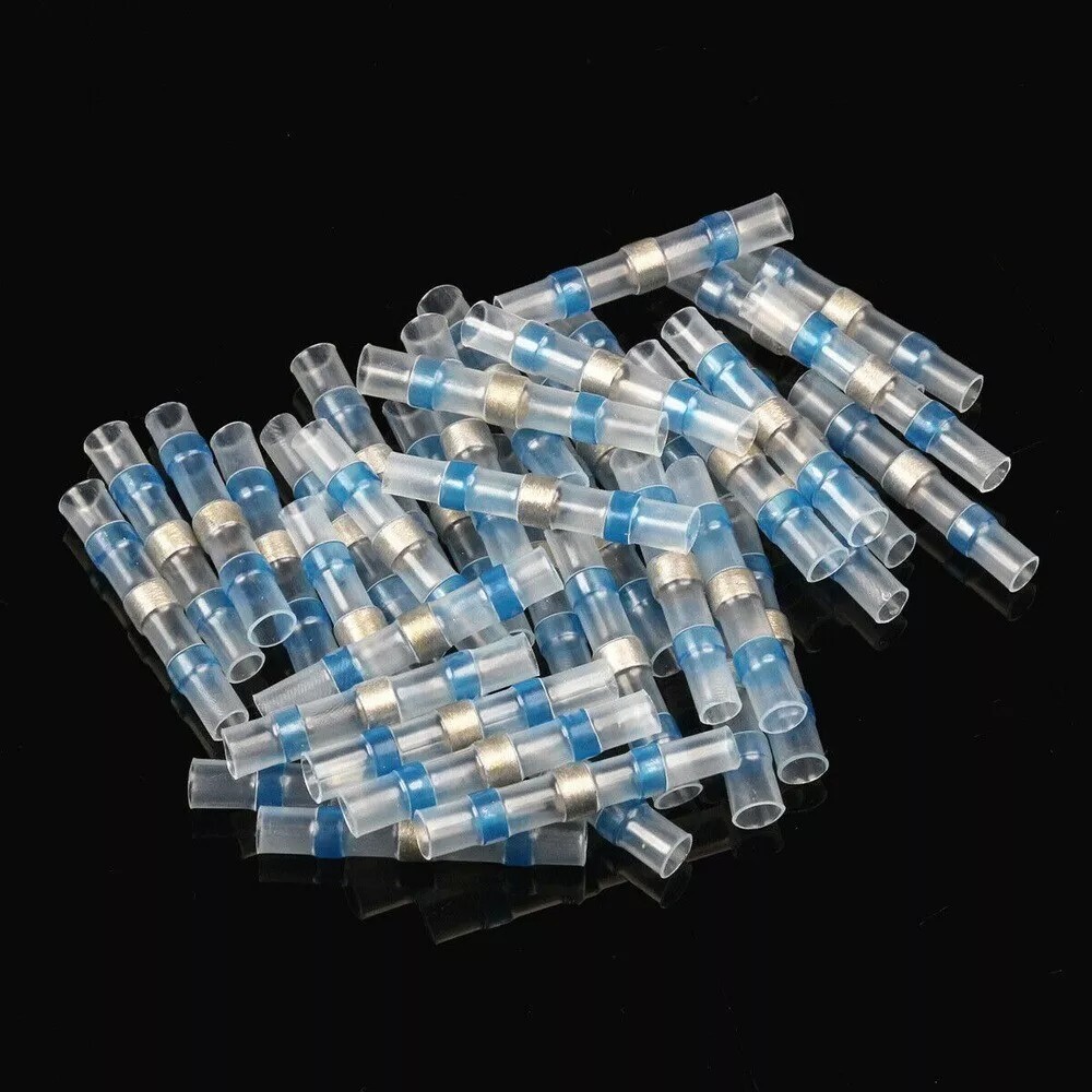 Set of 850 Solder Sleeve Seal Heat Shrink Butt Wire Connectors Terminals