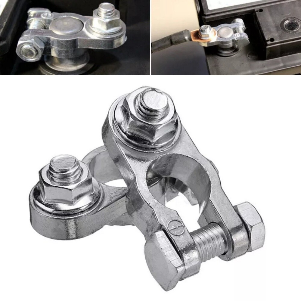16-18mm Car Battery Connector Terminal Clamp Clips Zinc Pile Head For Truck Boat