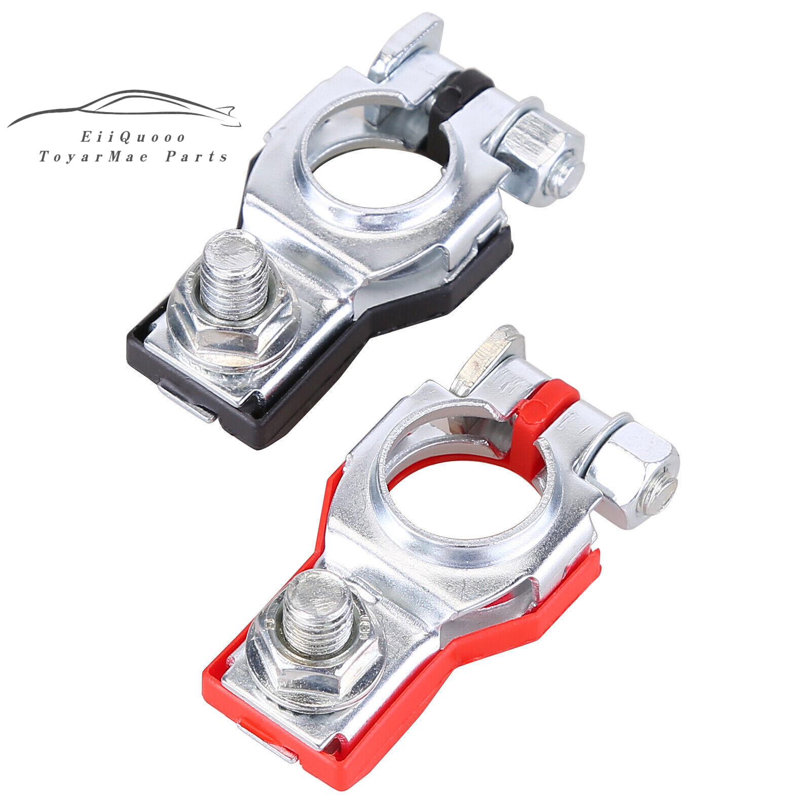 Car Battery Terminal Connector Top Post Positive Negative Heavy Duty Universa