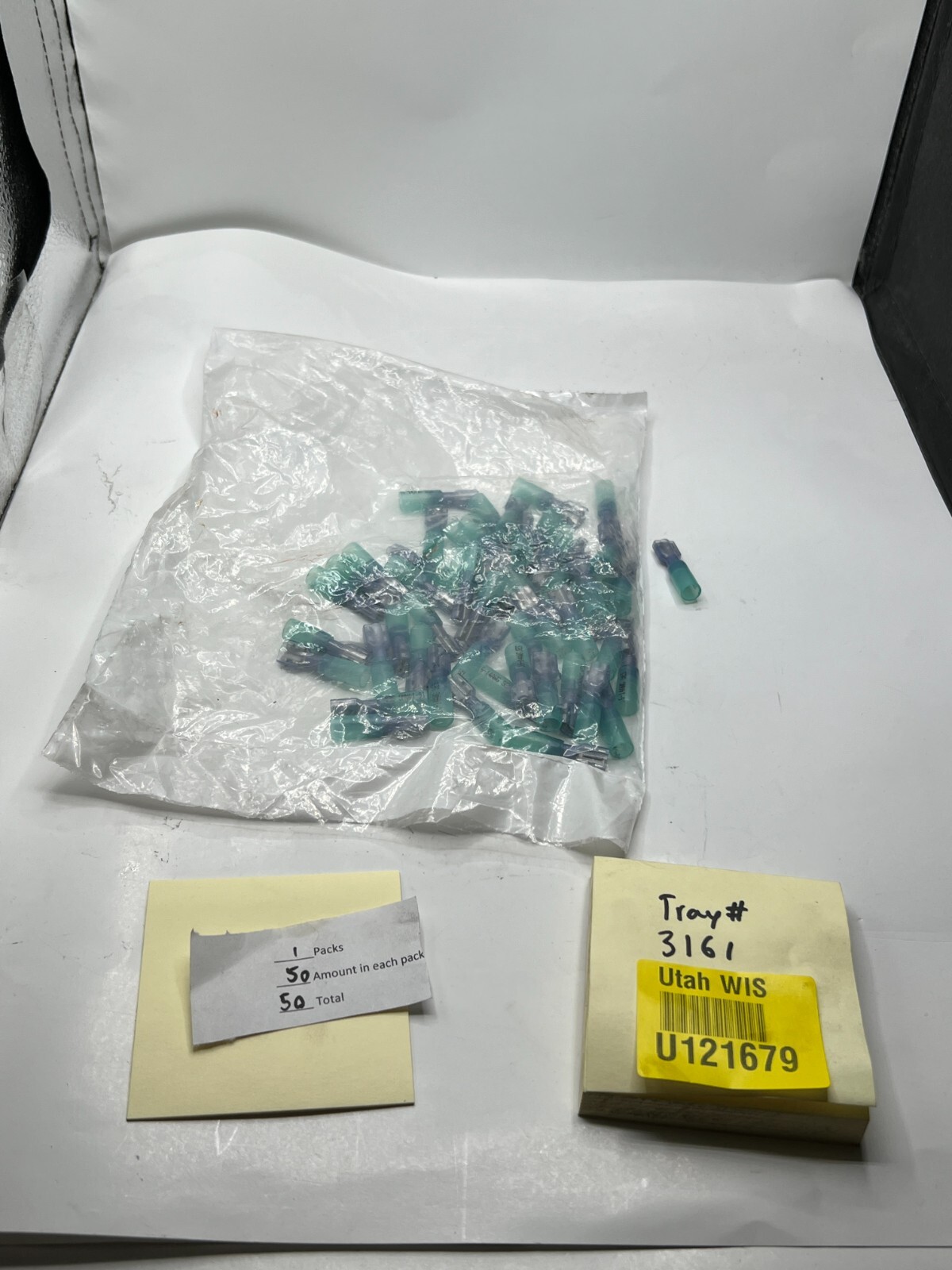 Bag of 50 Imperial Supplies 16-14 GA Female Fully insulated 250 Tab Blue 80202
