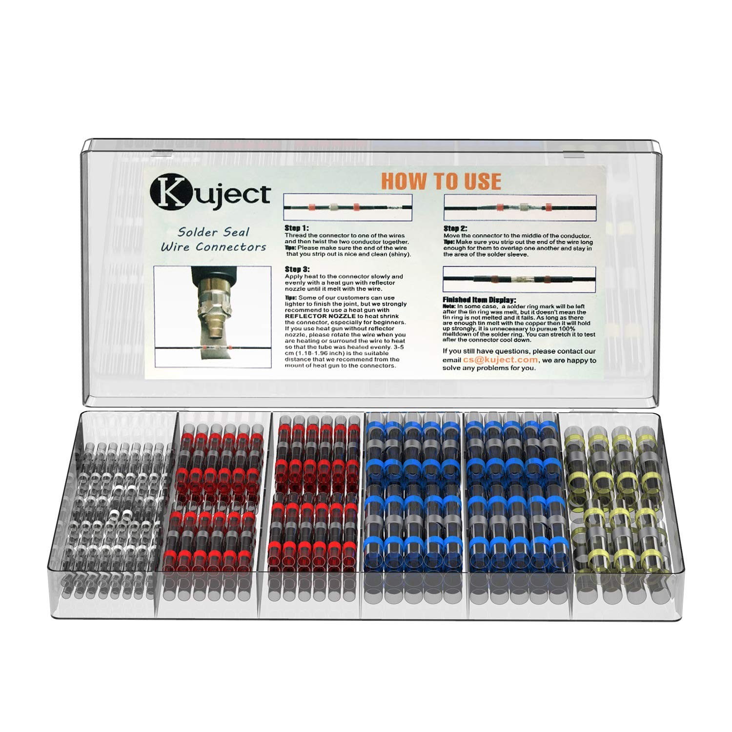 IATF16949 Certified 200PCS Butt Connectors – Waterproof & Time-Saving Solution