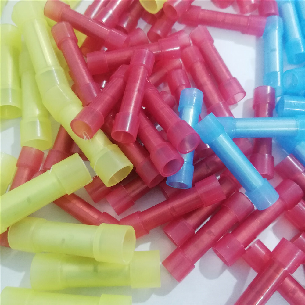 300PCS NYLON Wire Butt Connector Crimping Terminals 22-10 Gauge Blue/Red/Yellow