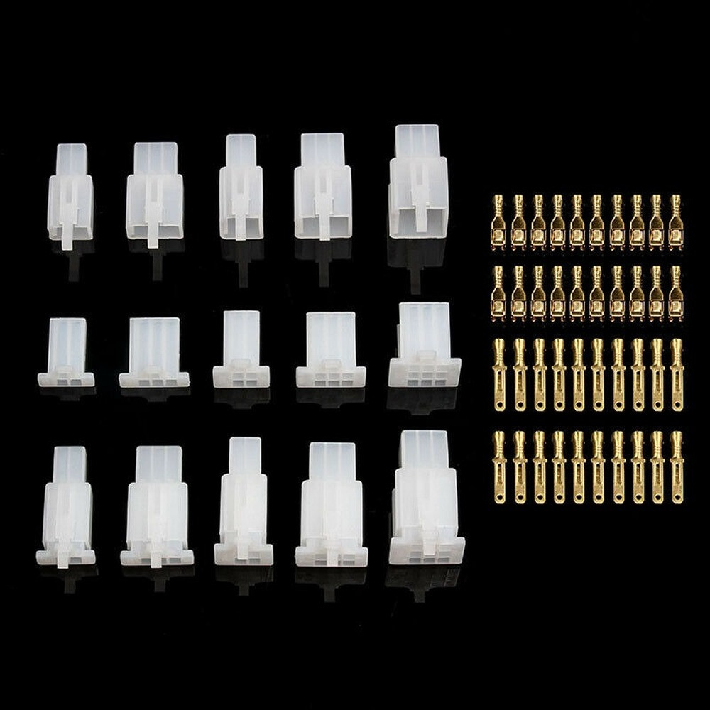 580x Automotive Wire Connector 2/3/4/6/9 Pin Male Female Cable Terminal Plug Kit