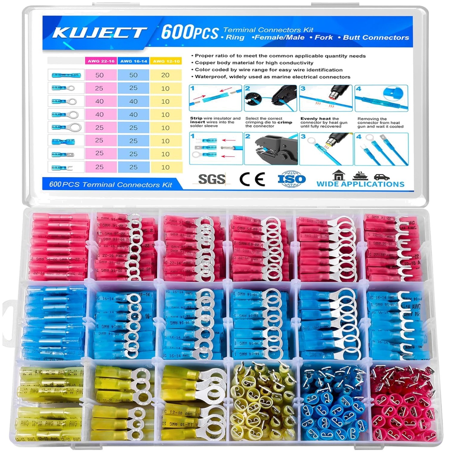 Automotive Marine Boat Truck Wire Terminals
