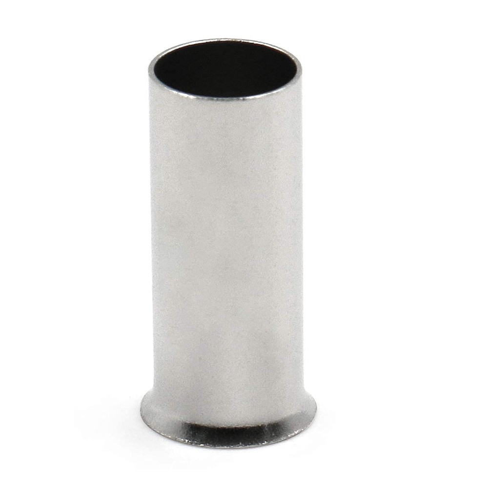 50/100pcs Tinned Copper Wire Ferrules Crimp Connectors AWG 6 Electric Termianl