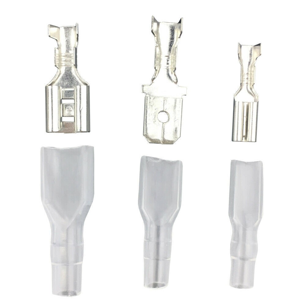 285PCS 2.8mm 4.8mm 6.3mm Female&Male Spade Terminal Wire Connector wit/Case Kits
